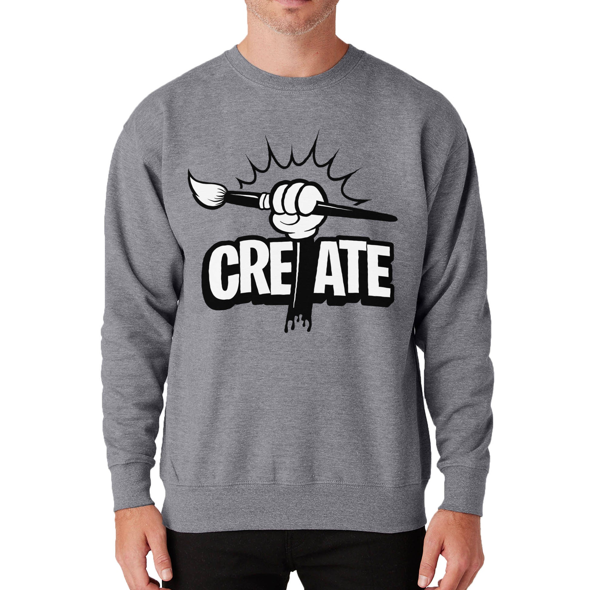 Create! Crewneck Sweatshirt - Steamboat Willie World