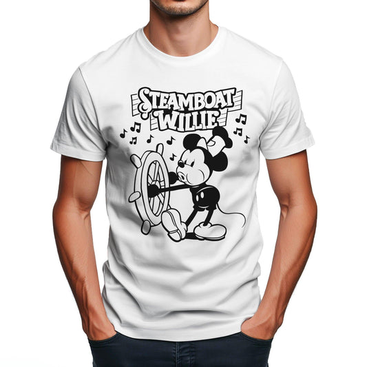 Willie Symphony Tee - Steamboat Willie World