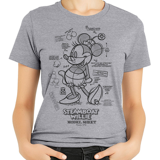 Model Material Tee - Steamboat Willie World