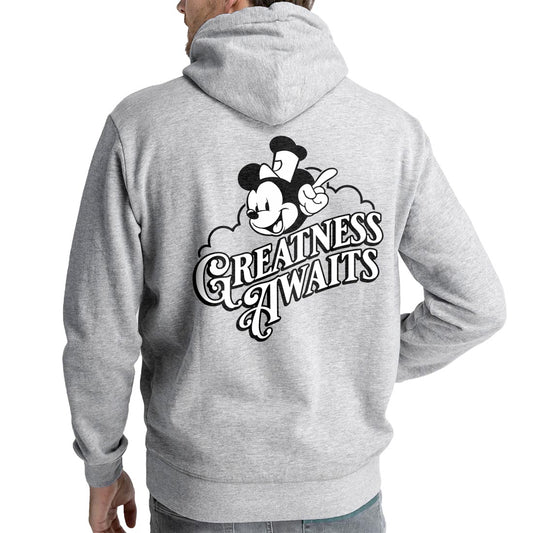 Greatness Awaits! Heavy Blend Zip Hoodie