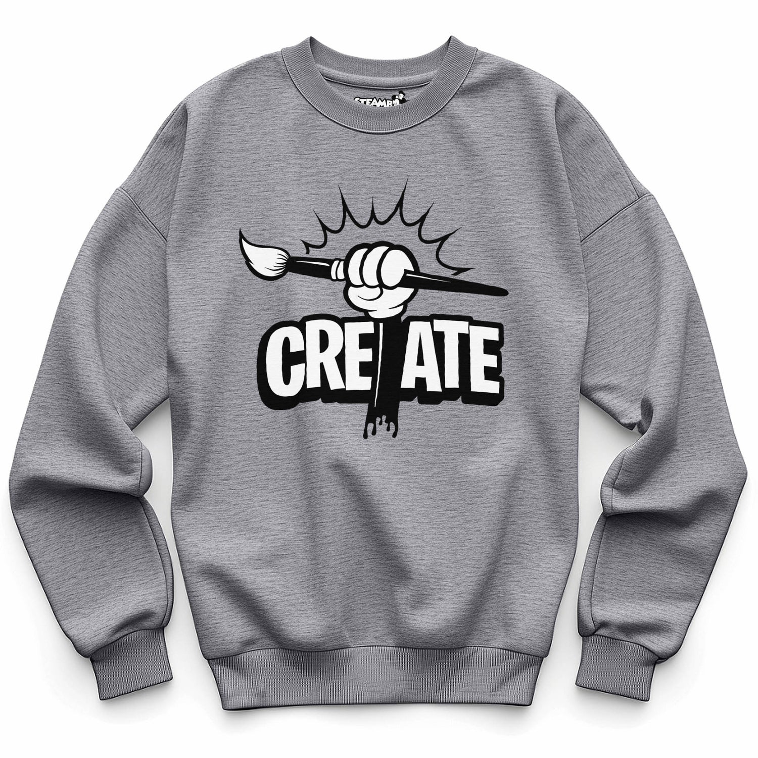 Create! Crewneck Sweatshirt - Steamboat Willie World