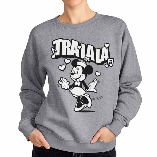 Tra-La-La! Crewneck Sweatshirt - Steamboat Willie World