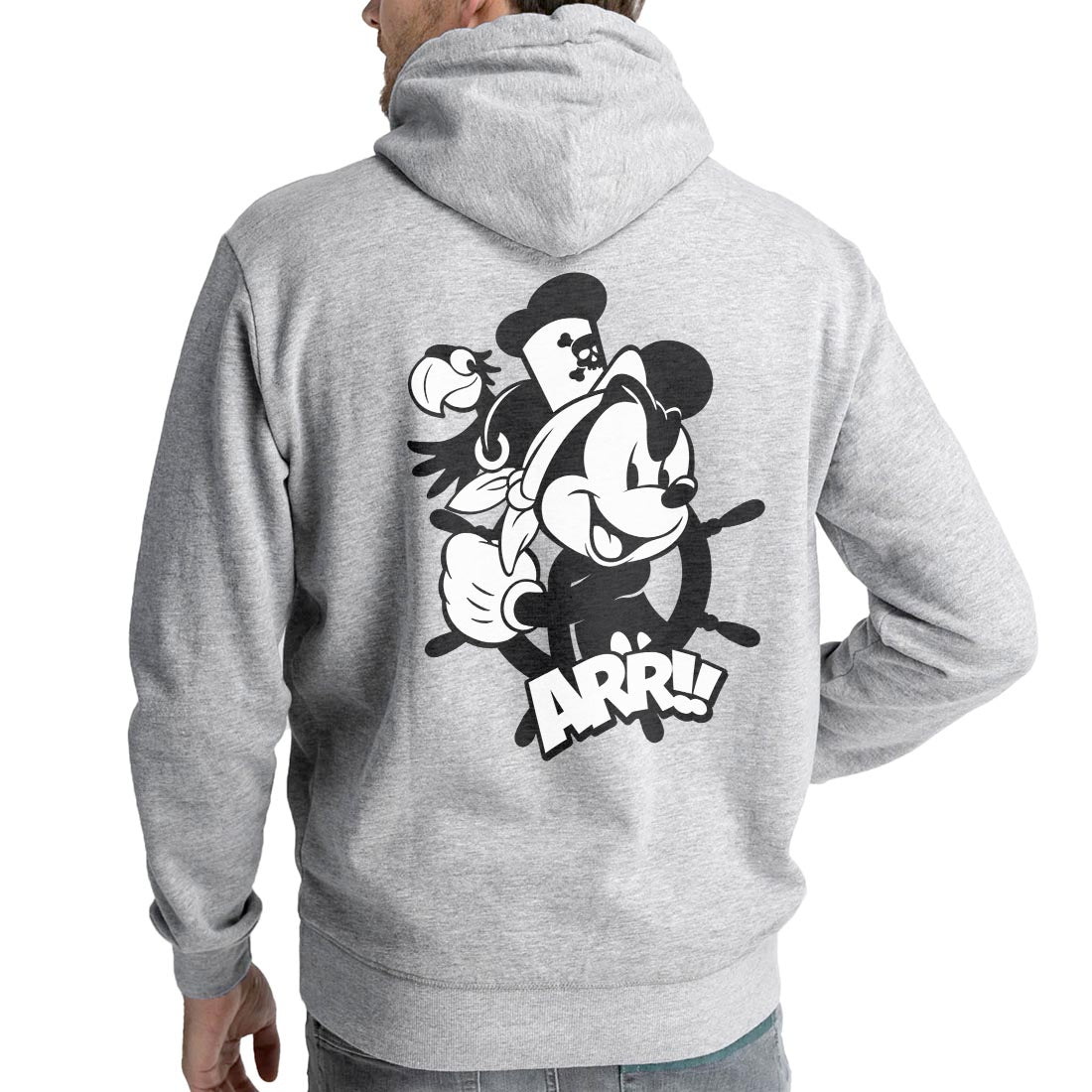 Yo Ho! Heavy Blend Zip Hoodie - Steamboat Willie World