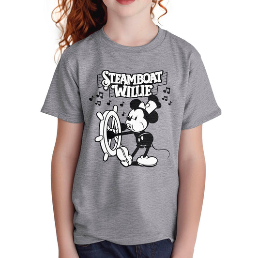 Willie Symphony Youth Tee - Steamboat Willie World