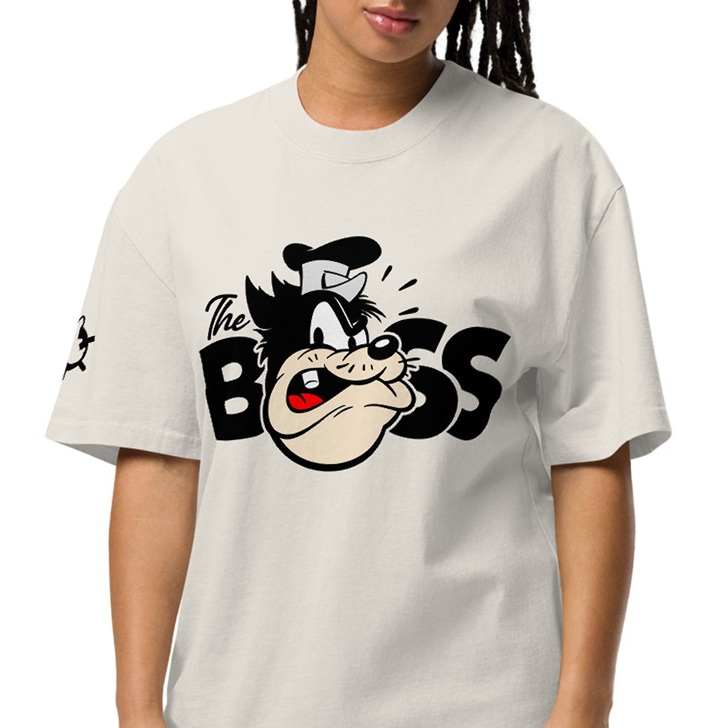 The Boss Oversized Faded Tee