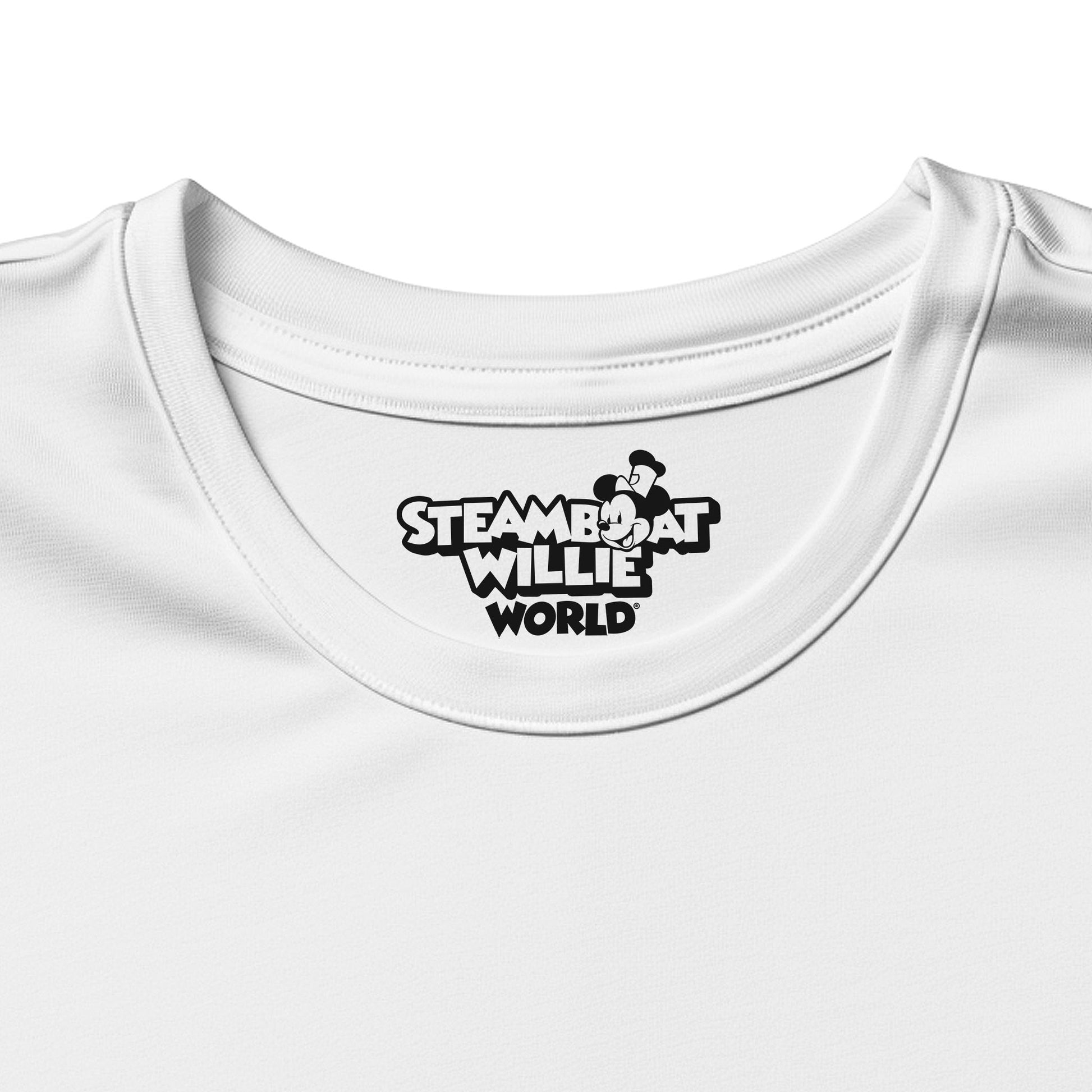 I Heart You! Women's Fitted Tee - Steamboat Willie World