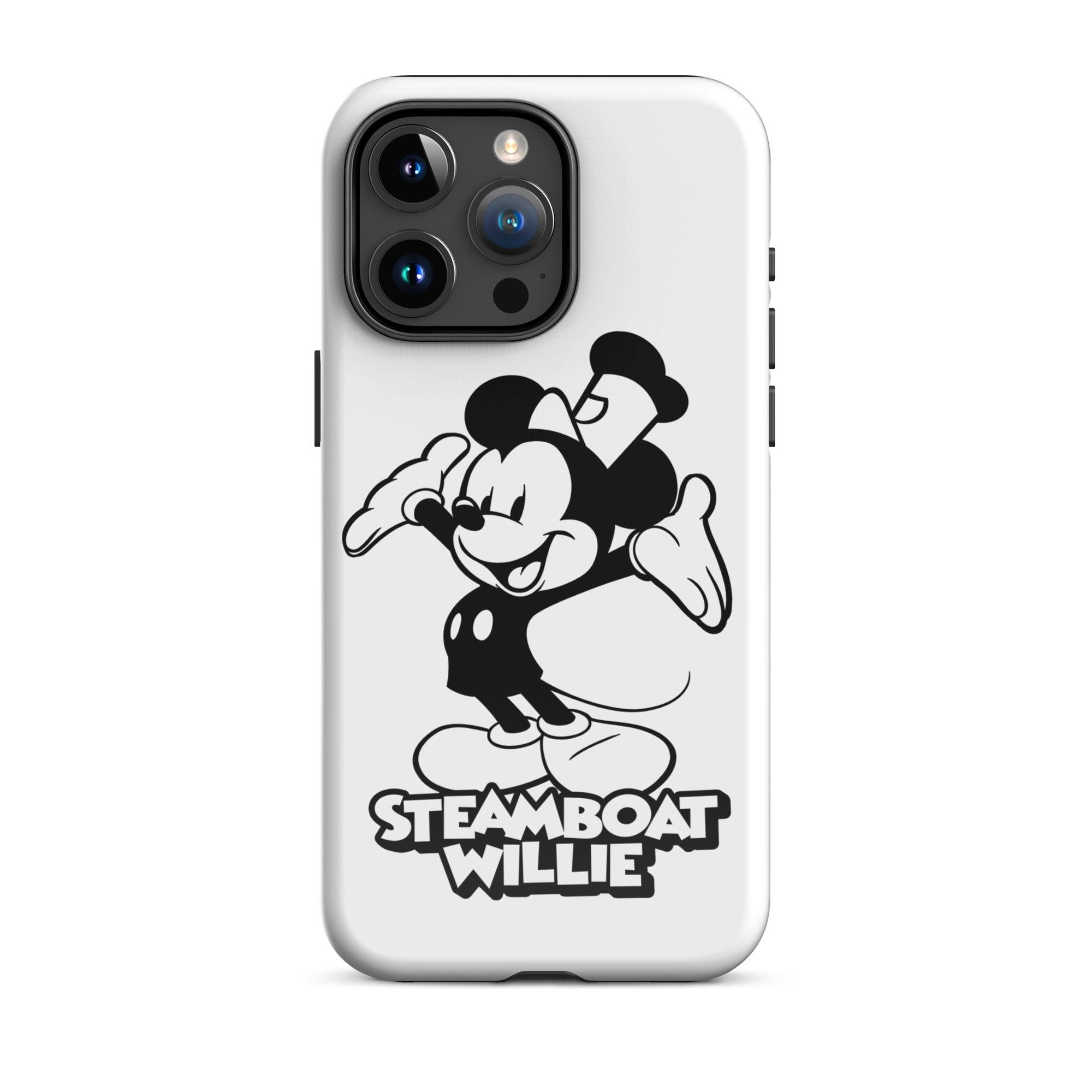 DISNEY PARKS Steamboat Willie Mickey Mouse iPHONE 12/13 Pro Max shops Case New