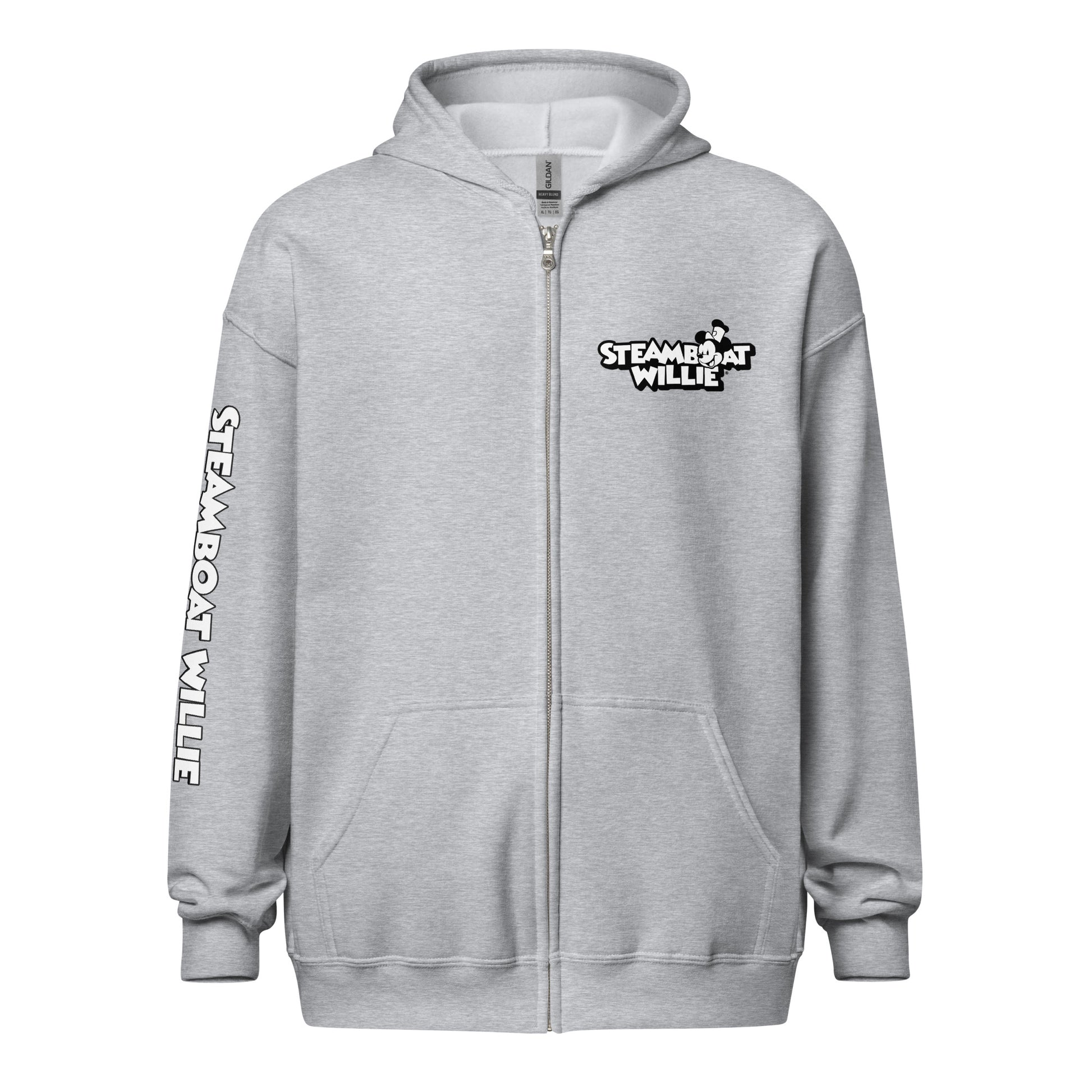 Yo Ho! Heavy Blend Zip Hoodie - Steamboat Willie World