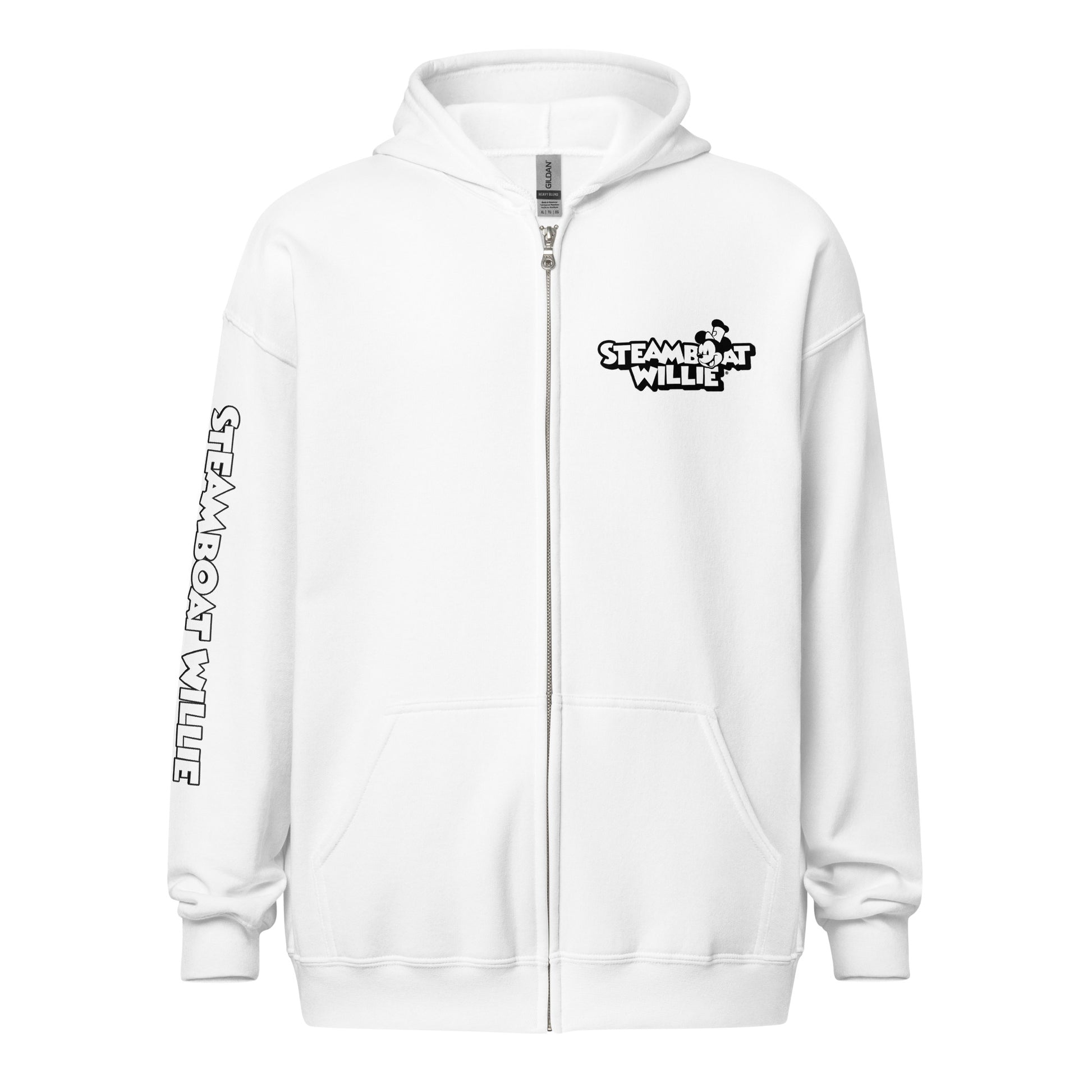 Yo Ho! Heavy Blend Zip Hoodie - Steamboat Willie World