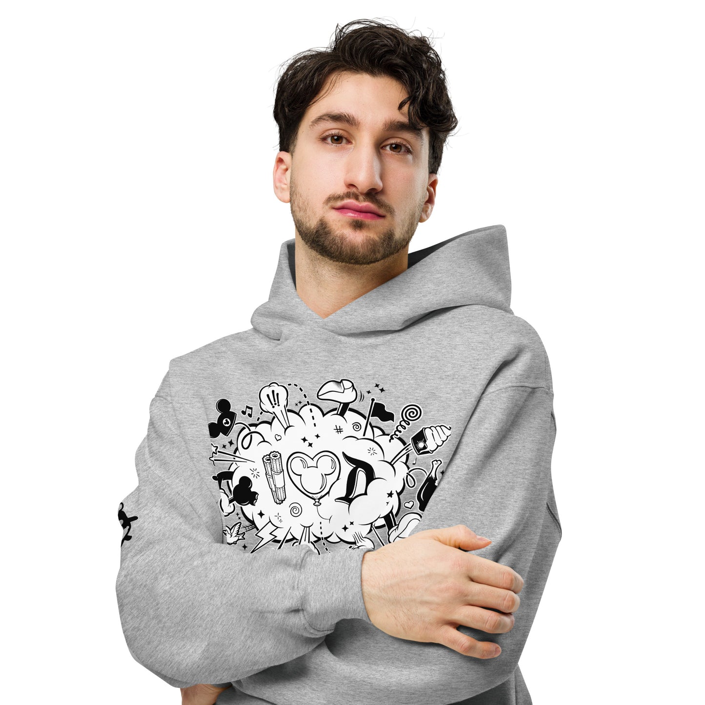 Perfect Storm Oversized Pullover Hoodie