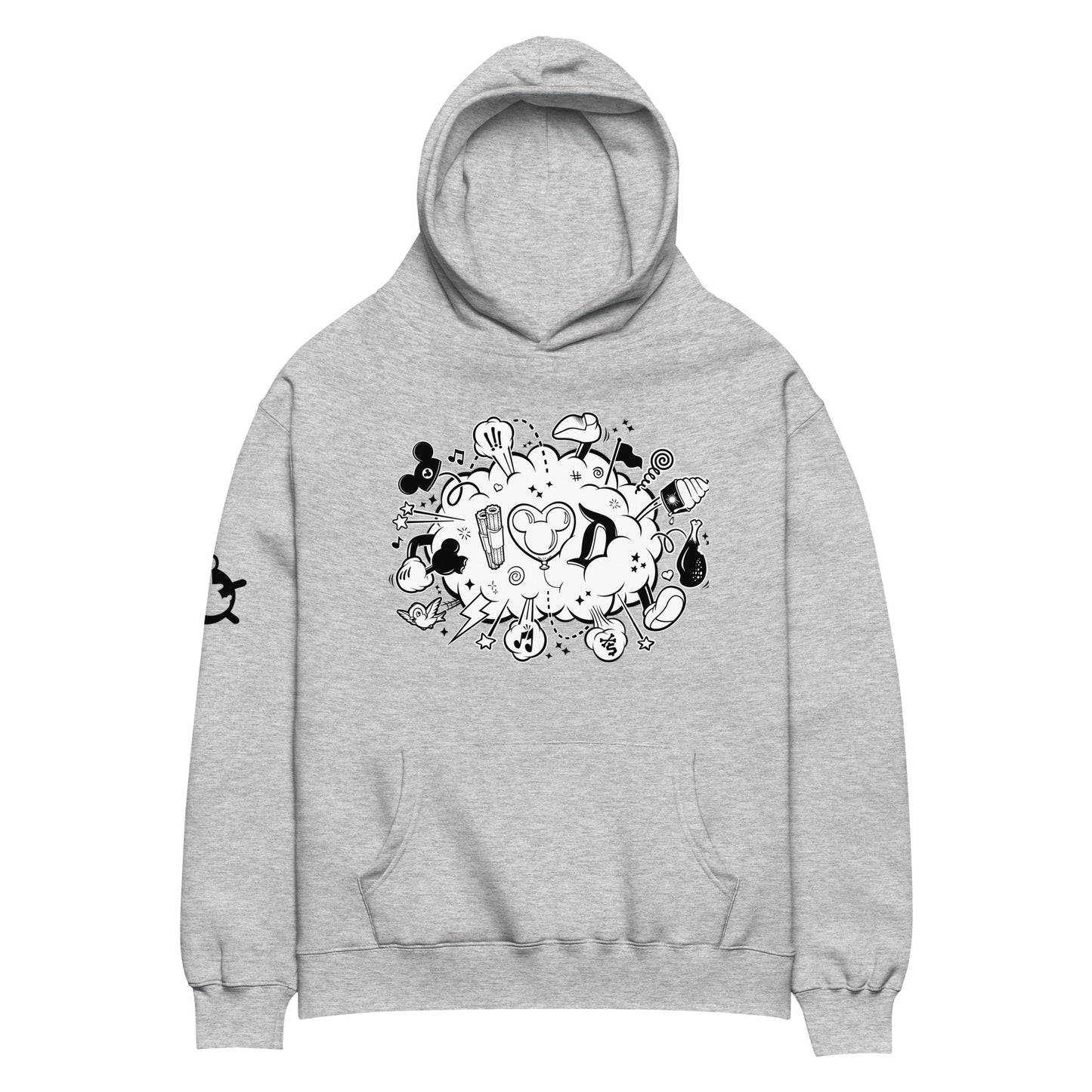 Perfect Storm Oversized Pullover Hoodie