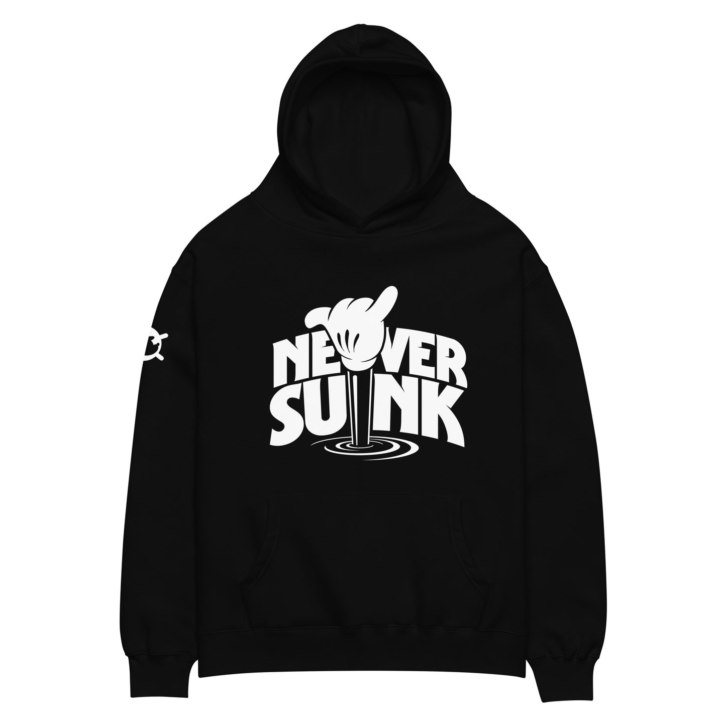 Never Sunk Oversized Pullover Hoodie