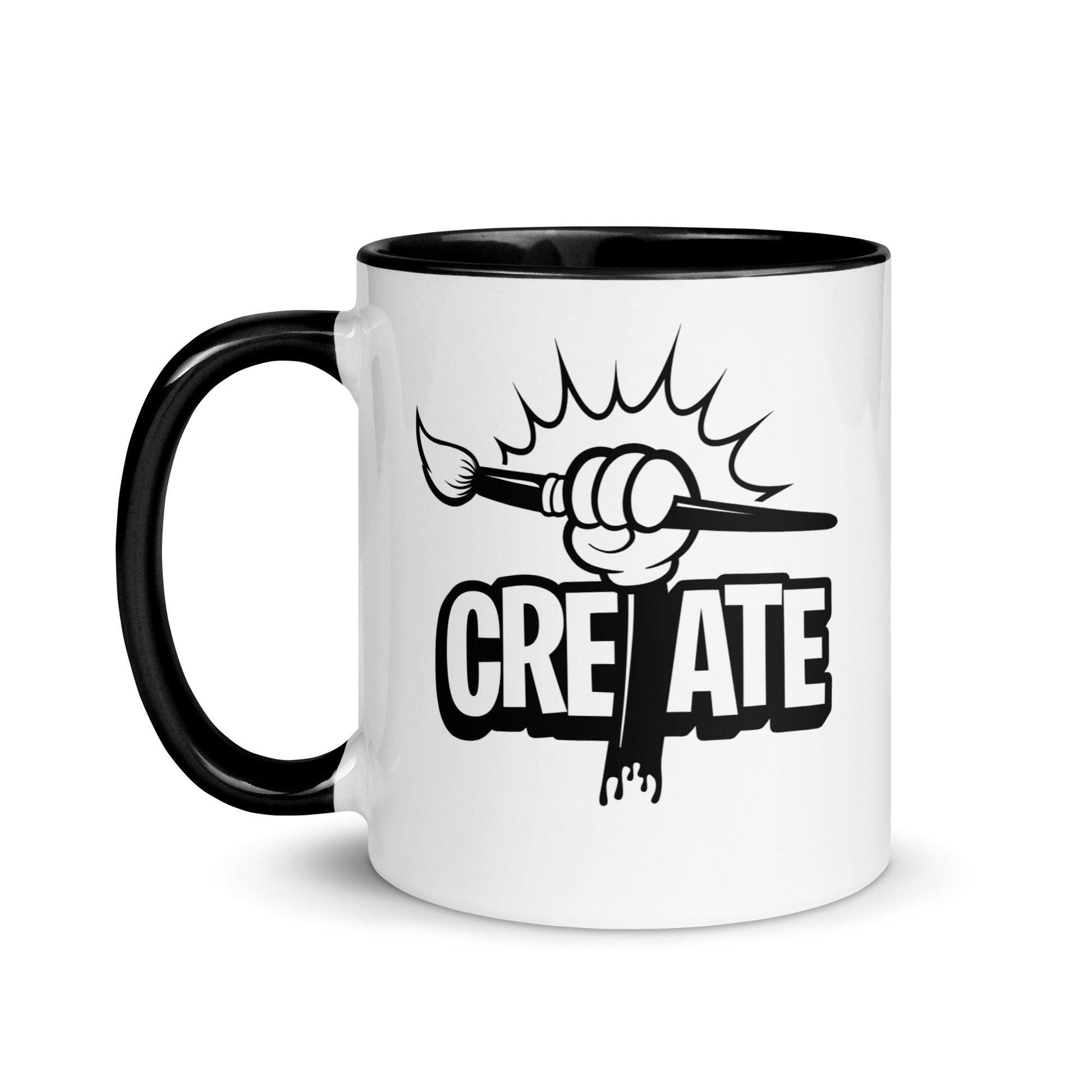 Create! Contrast Mug - Steamboat Willie World