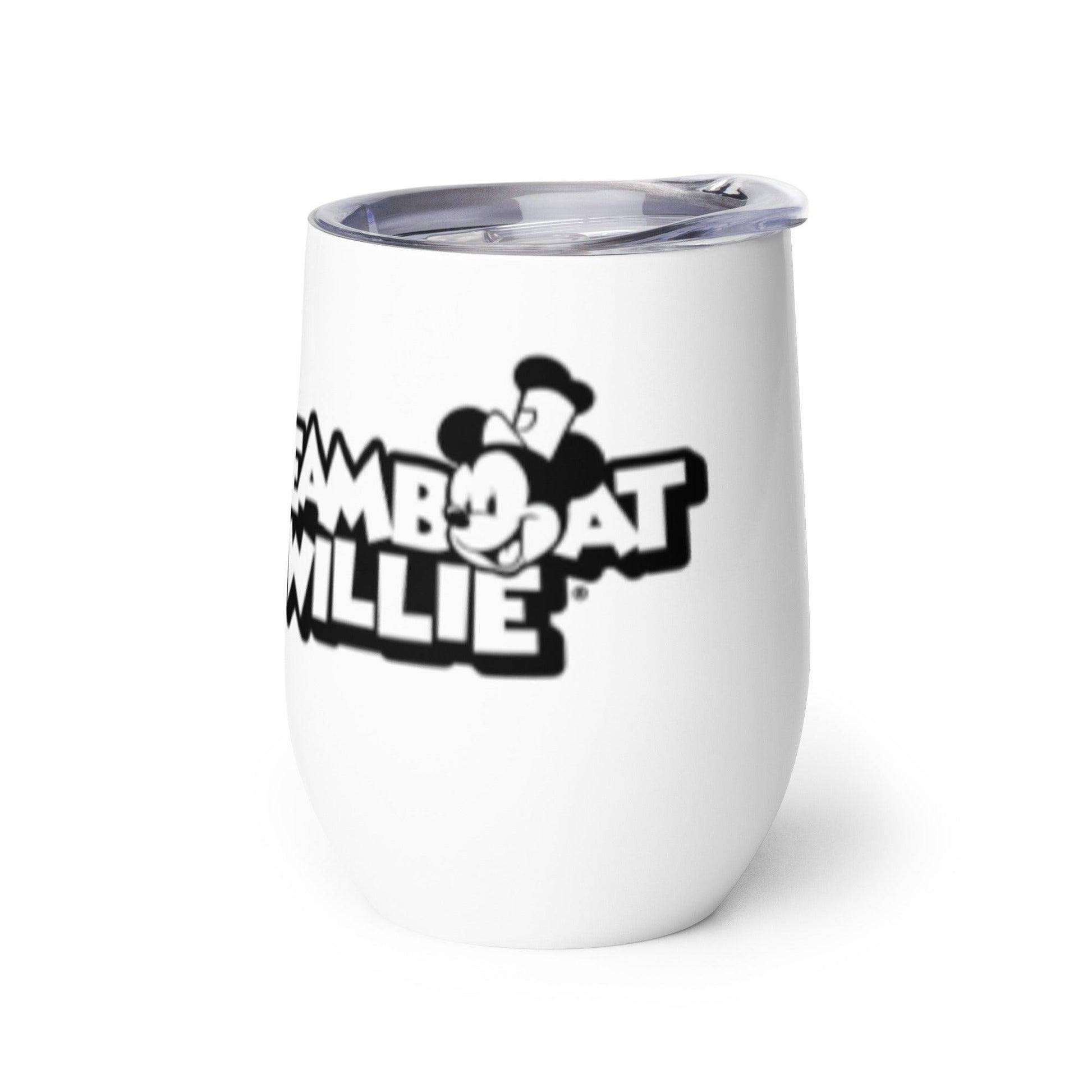 Steamboat Willie Wine Tumbler - Steamboat Willie World